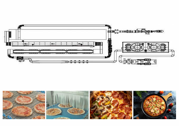 خط إنتاج البيتزا